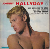 JOHNNY HALLYDAY - FR EP - TES TENDRES ANNEES + 3 - Andere - Franstalig