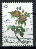 België 1990 OBP 2370 - Y&T 2370 - Belgica90, Roos, Rose Tricolore, Roses De Redouté - Bonne Valeur - Gebruikt