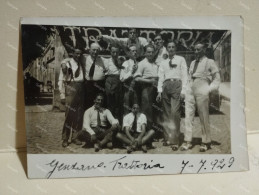 Italy  Photo Italia Foto Persone GENZANO Trattoria 1929. 90x60 Mm. - Europe