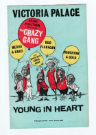 Brochure Victoria Palace Young In Heart Programme One Shilling 1960 - Programas