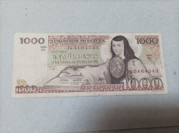 Billete De México De 1000 Pesos, Año 1978 - Mexiko