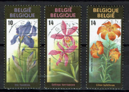 België 1990 OBP 2357/2359 - Y&T 2357/59 - Bloemen, Flowers, Fleurs Diverses, Gentse Floraliën, Floralies Gantoises - Gebruikt