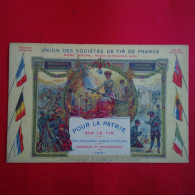 ILLUSTRATEUR LESSIEUX UNION DES SOCIETES DE TIR DE FRANCE - Lessieux