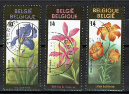 België 1990 OBP 2357/2359 - Y&T 2357/59 - Bloemen, Flowers, Fleurs Diverses, Gentse Floraliën, Floralies Gantoises - Usati