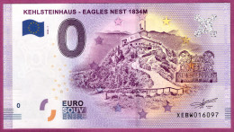 0-Euro XEBW 2020-1 KEHLSTEINHAUS - EAGLES NEST 1834M - Private Proofs / Unofficial
