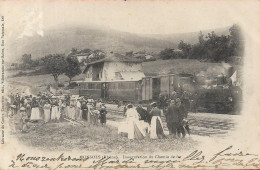 MONSOLS Inauguration Du Chemin De Fer. Train - Altri & Non Classificati