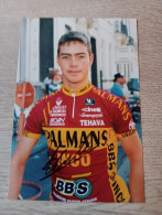 Signé Photo Originale Cyclisme Cycling Ciclismo Ciclista Wielrennen Radfahren VANDERAERDEN GERT (Palmans-Inco 1996) - Wielrennen
