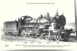 TRAIN - LES LOCOMOTIVES FRANCAISES (Etat) - Machine N° 230-653 - Trenes