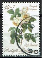 België 1990 OBP 2353 - Y&T 2354 Roos, Rose De L'ouvrage De Pierre-Joseph Redouté - Used Stamps