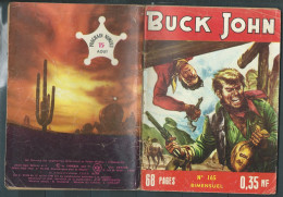 Bd " Buck John   " Bimensuel N° 165  "   Le Canon Hors La Loi      , DL  N° 40  1954 - BE-   BUC 1004 - Kleine Formaat