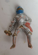 FIGURINE CYRNOS CHEVALIER Ma Cav 2 EPEE CASSEE 60's Pas Starlux Clairet Guilbert, (1) Incomplet - Army