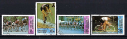 OBERVOLTA Komplettsatz Mi-Nr. 795 - 798 Olympische Sommerspiele, Moskau Gestempelt - Siehe Bild - Upper Volta (1958-1984)