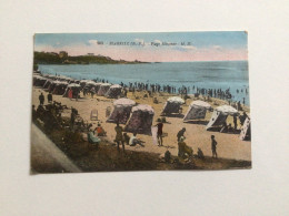 Carte Postale Ancienne (1931) Biarritz Plage Miramar M.D. - Biarritz