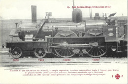 TRAIN - LES LOCOMOTIVES FRANCAISES (Etat) - Machine N° 220-258 - Treni