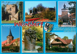 73214703 Weinsberg Geisterturm Johanneskirche Burg Weibertreu Wachturm Treu Weib - Other & Unclassified