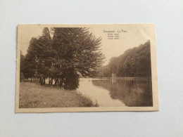 Carte Postale Ancienne (1932) Tervueren Le Parc  Grand Canal - Groote Vaart - Tervuren