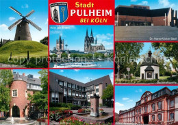 73214650 Pulheim Windmuehle Rathaus Abtei Brauweiler Barbarakapelle Dr Hans Koes - Pulheim