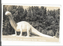 1922 Dinosaur At St. Georges Island,Calgary 7316 - Autres & Non Classés