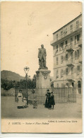 -2B- CORSE  -  CORTE - Statue Et Place. Padoue - Corte