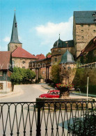 73214590 Thurnau Marktplatz Brunnen Stadtmauer Kirchturm Thurnau - Sonstige & Ohne Zuordnung