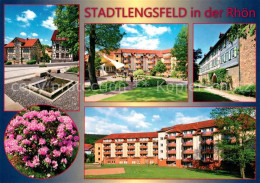 73214561 Stadtlengsfeld Burg Klinik Fachwerkhaeuser Rhododendron Stadtlengsfeld - Altri & Non Classificati