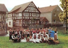 73214547 Woelferbuett Dorfensemble Trachtengruppe Fachwerkhaus Woelferbuett - Other & Unclassified