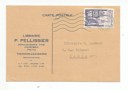74 - THONON LES BAINS - Librairie P. Péllissier - Maroquinerie / Papeterie / Photo - Thonon-les-Bains