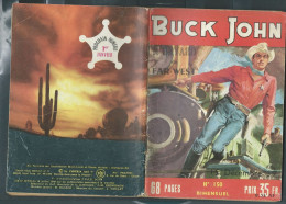 Bd " Buck John   " Bimensuel N° 150 "   Quel Apache      , DL  N° 40  1954 - BE-   BUC 1102 - Piccoli Formati