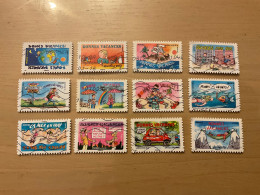 2015, Série Complète Y&T 1140/1151 (59) - Used Stamps