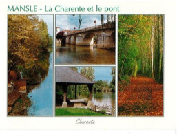 Mansle La Charente Et Le Pont - Mansle