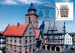 73214360 Alsfeld Rathaus Fachwerkhaus Altstadt Kirche Sonderstempel Alsfeld - Alsfeld