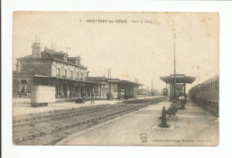 91 - BRETIGNY SUR ORGE - La Gare - Les Quais - Bretigny Sur Orge