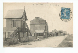 14 - VER SUR MER - Route De La Plage  -  Année 1921 - Other & Unclassified