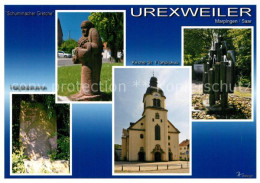 73214318 Urexweiler Marpingen Kirche Brunnen Schummacher Gretche  - Sonstige & Ohne Zuordnung