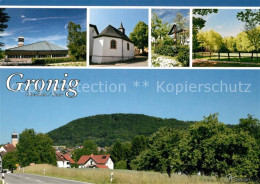 73214316 Gronig Oberthal Saar Momberg Donatuskapelle Pfarrkirche Wegekreuz Kapel - Autres & Non Classés