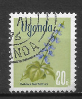 OUGANDA    N° 85   FLEURS - Oeganda (1962-...)