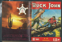 Bd " Buck John   " Bimensuel N° 182 "   L'homme Aux Doigts Crochus      , DL  N° 40  1954 - BE-   BUC 1103 - Kleinformat