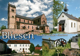 73214305 Bliesen St Wendel Pfarrkirche St Remigius St Annenkapelle Wallesweilerh - Sonstige & Ohne Zuordnung