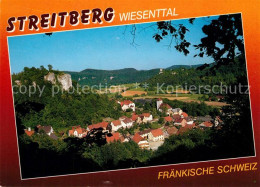 73214283 Streitberg Oberfranken Panorama Wiesenttal Naturpark Fraenkische Schwei - Sonstige & Ohne Zuordnung