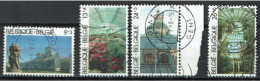 België 1989 OBP 2340/2343 - Y&T 2340/43 - Serres Royales De Laeken, Koninklijke Serres Van Laken - Usados