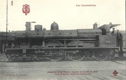 TRAIN - LES LOCOMOTIVES - Machine Pour Trains Rapides De La Compagnie Du Midi Type Atlantis - Trains