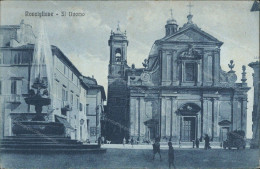 Cs172 Cartolina Ronciglione Il Duomo Provincia Di Viterbo Lazio - Viterbo