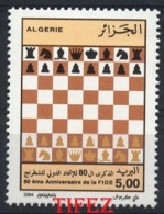 Année 2004-N°1375 Neuf**MNH : 80° Anniversaire De La FIDE (jeux D'échec) - Algeria (1962-...)