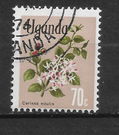 OUGANDA    N° 90   FLEURS - Uganda (1962-...)