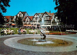 73214217 Bad Sooden-Allendorf Kurpark Wasserspiele Fachwerkhaeuser Bad Sooden-Al - Bad Sooden-Allendorf