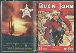 Bd " Buck John   " Bimensuel N° 148 "  Le Gaucher    , DL  N° 40  1954 - BE-   BUC 1104 - Formatos Pequeños