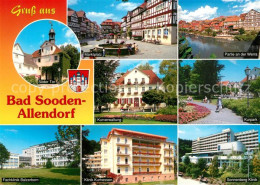 73214206 Bad Sooden-Allendorf Marktplatz Fachwerkhaeuser Kurverwaltung Werra Kur - Bad Sooden-Allendorf