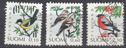 FINLAND - 1991 - Serie Completa Usata: Yvert 1100/1102, 3 Valori. - Usati