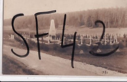 CARTE PHOTO DUCIMETIERE   SLAVE  CAMP  D HEUBERT BADEN BADEN - Guerra 1914-18