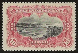 Congo   .   OBP    .   19   .    *      .  Ongebruikt Met Gom  .   /   .   Neuf Avec Gomme - 1884-1894